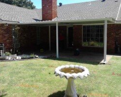 New Patio Roof Installation Project